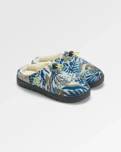 Step Out Slipper - Abstract Seaweed Pistachio