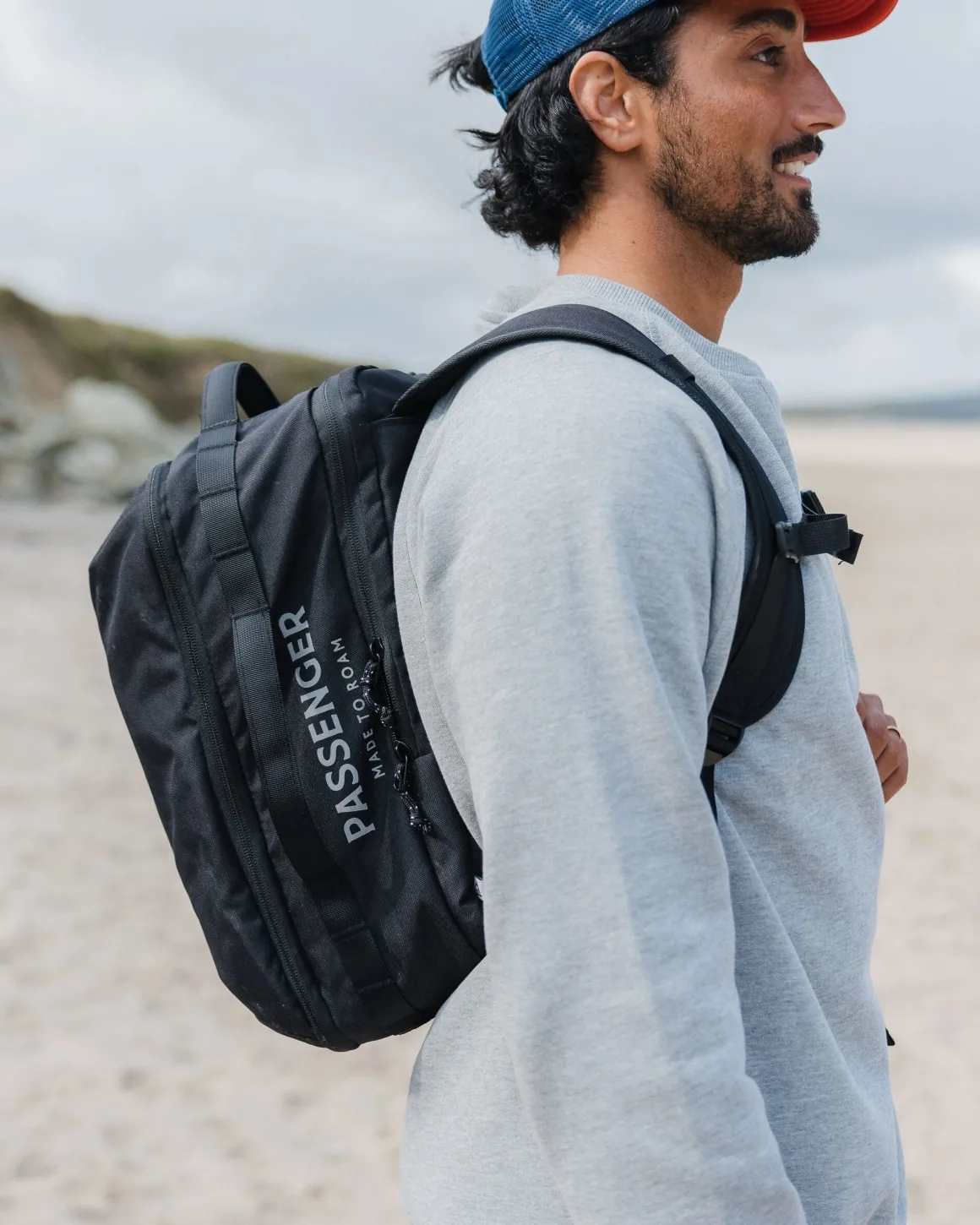 Stratos Duffel Backpack - Black