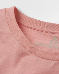 Sunburst Organic T-Shirt - Soft Shell Pink