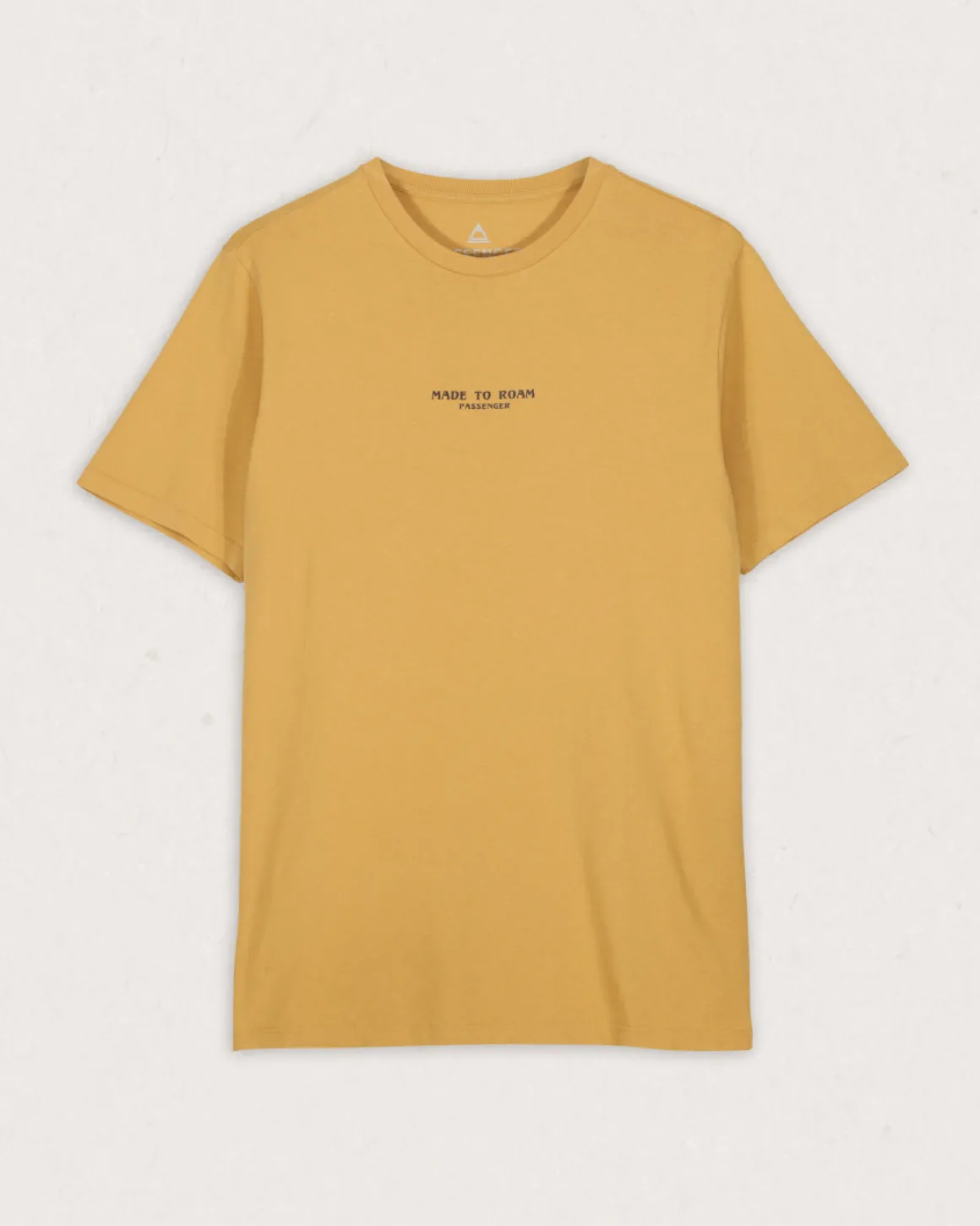 Sundown Recycled Cotton T-Shirt - Mustard Gold