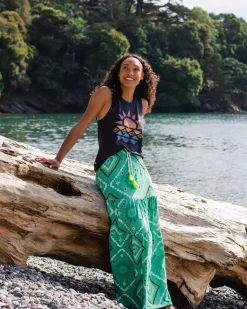 Sunray Recycled Cotton Tank Top - Black