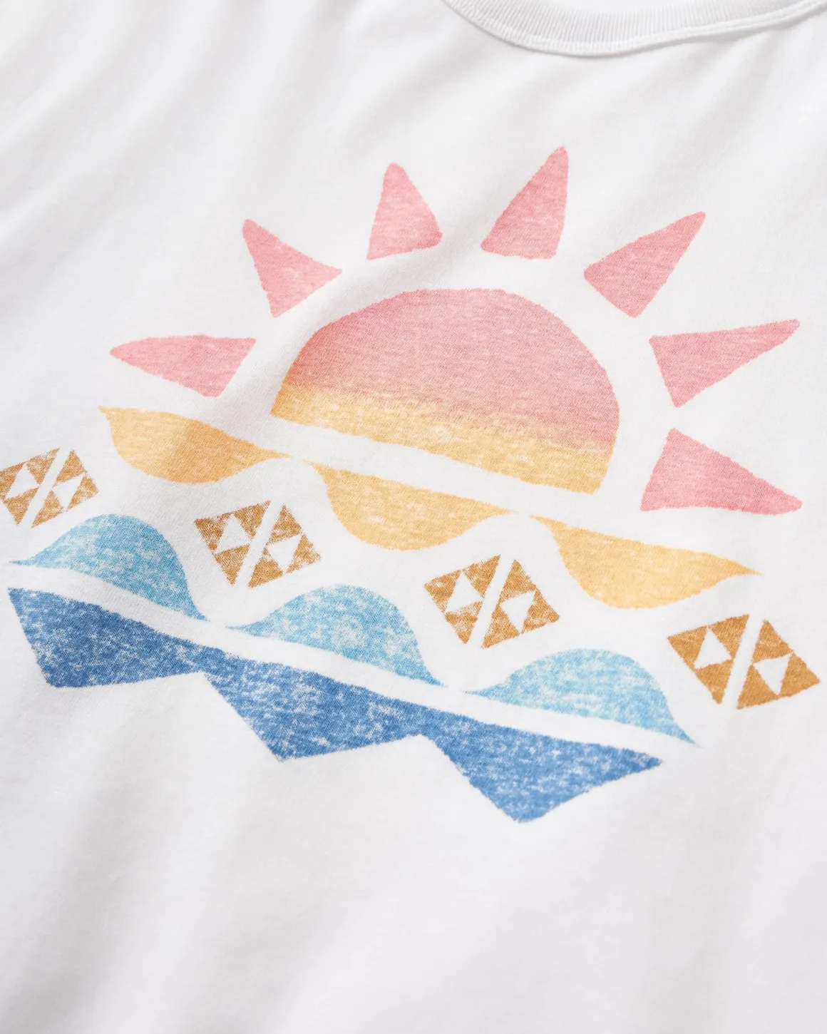 Sunray Recycled Cotton Tank Top - White