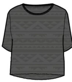 Sunray Recycled Cotton T-Shirt - Black