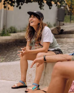 Sunray Recycled Cotton T-Shirt - White