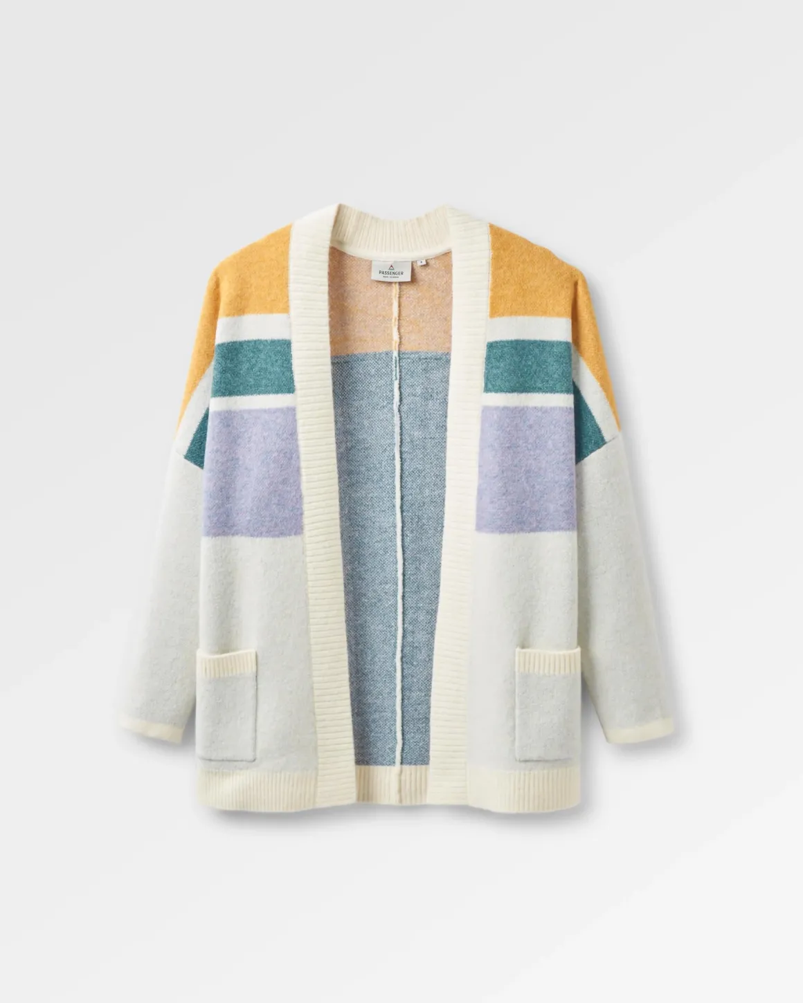 Sunsets Recycled Knitted Sweater - Marshmallow