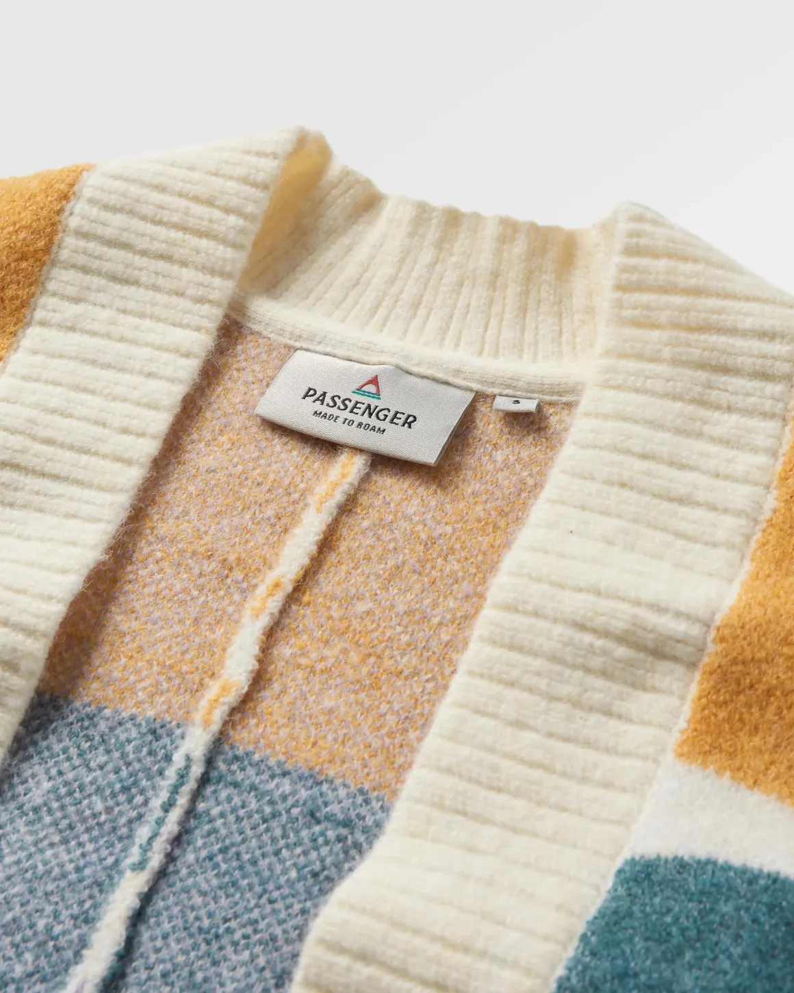 Sunsets Recycled Knitted Sweater - Marshmallow