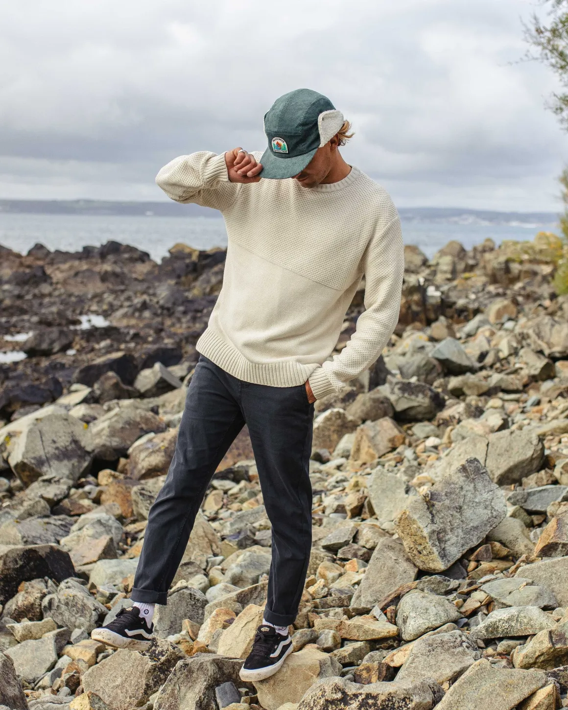 Swell Knitted Sweater - Off White