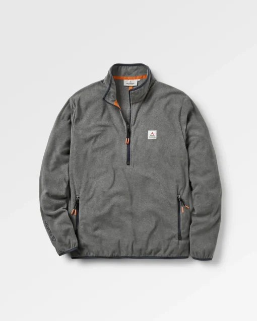 Switchback Recycled Micro Polartec® Fleece - Gray Marl 2