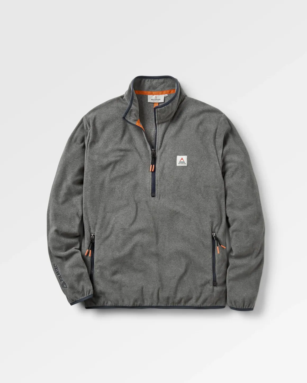 Switchback Recycled Micro Polartec® Fleece - Gray Marl 2