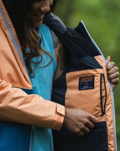 Terrain Insulated Water Resistant Jacket - Corsair Blue/ Apricot