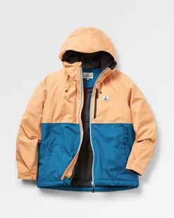 Terrain Insulated Water Resistant Jacket - Corsair Blue/ Apricot