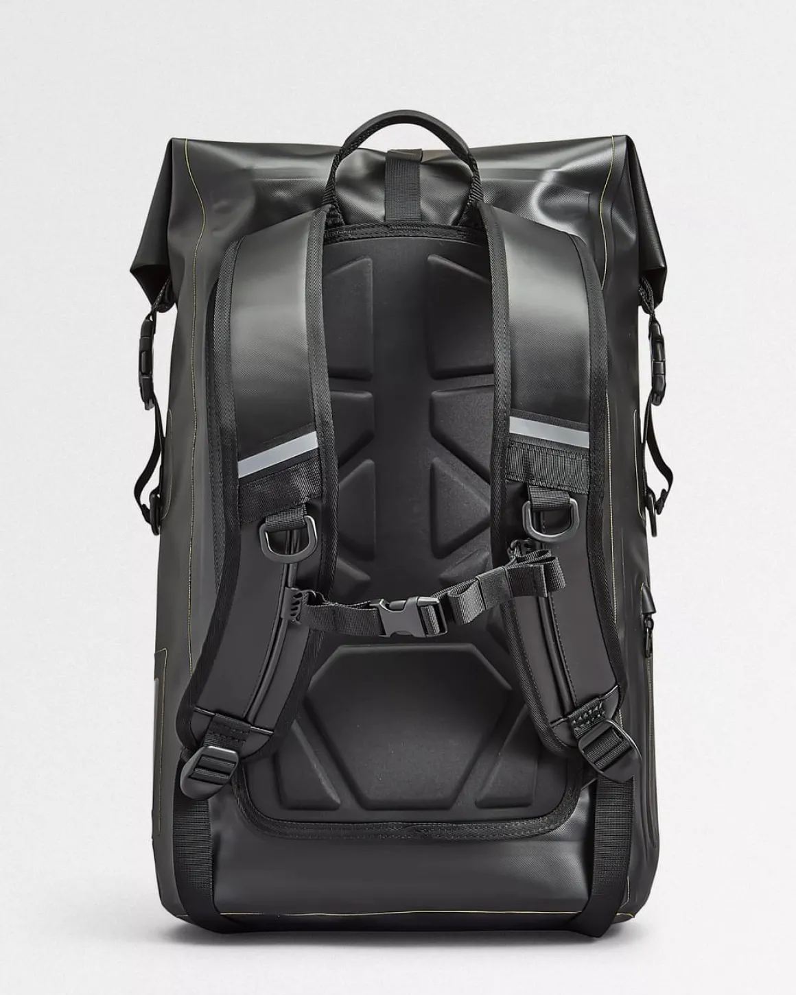 Tide 25 Liter Recycled Dry Bag Backpack - Black