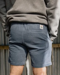 Topanga Cord Short - Stone Blue