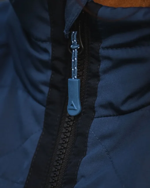 Trace Recycled Thermore Insulated Jacket - Dark Denim/ Apricot