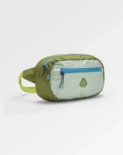Trail Light Recycled Packable Hip Pack - Khaki Green