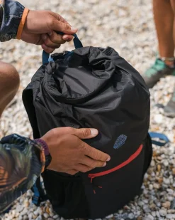 Trail Light Recycled Packable Backpack - Black
