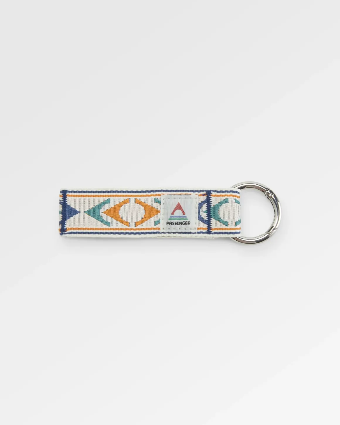 Travel Key Ring - Stepping Stone - Sunrise Orange/Birch