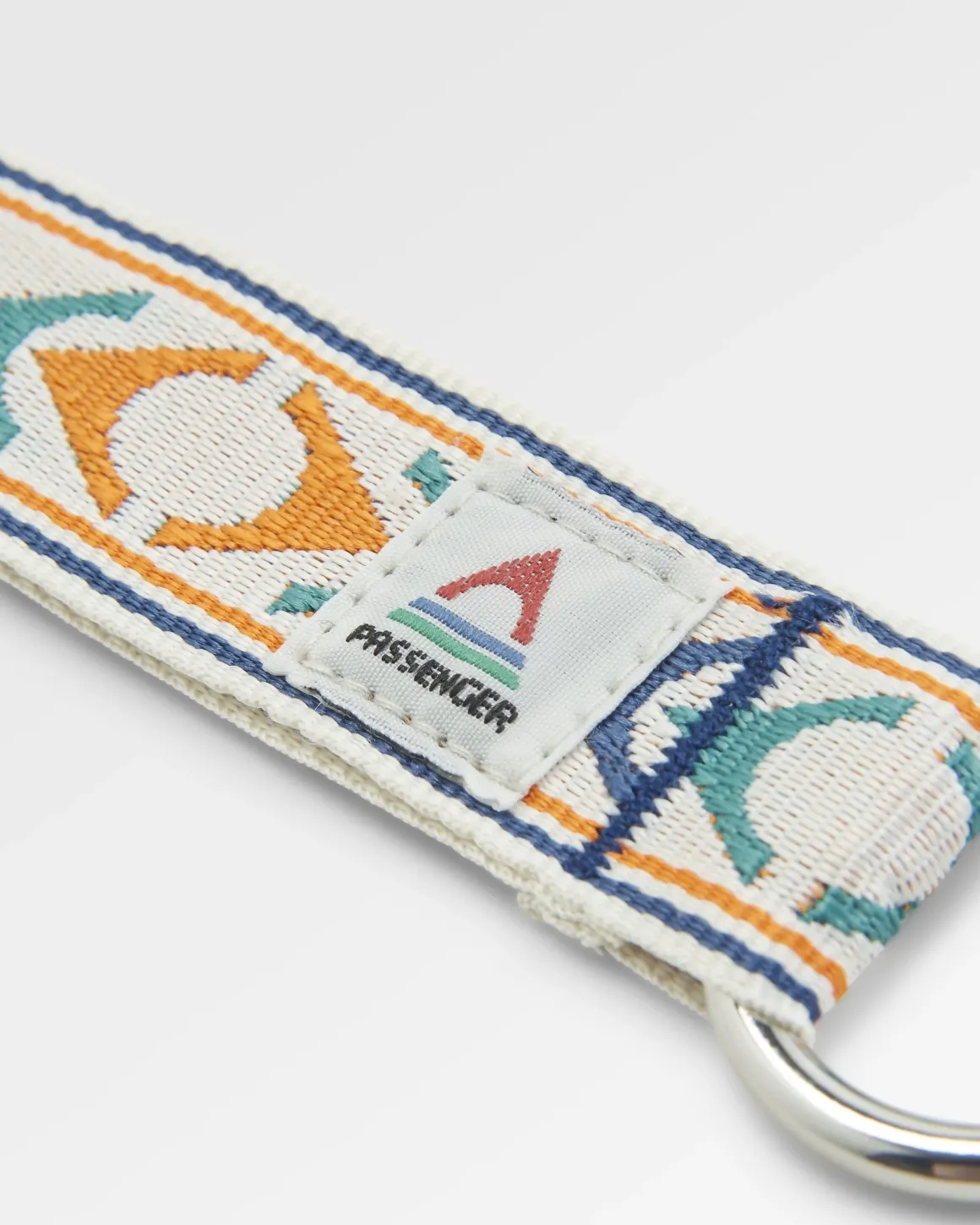 Travel Key Ring - Stepping Stone - Sunrise Orange/Birch