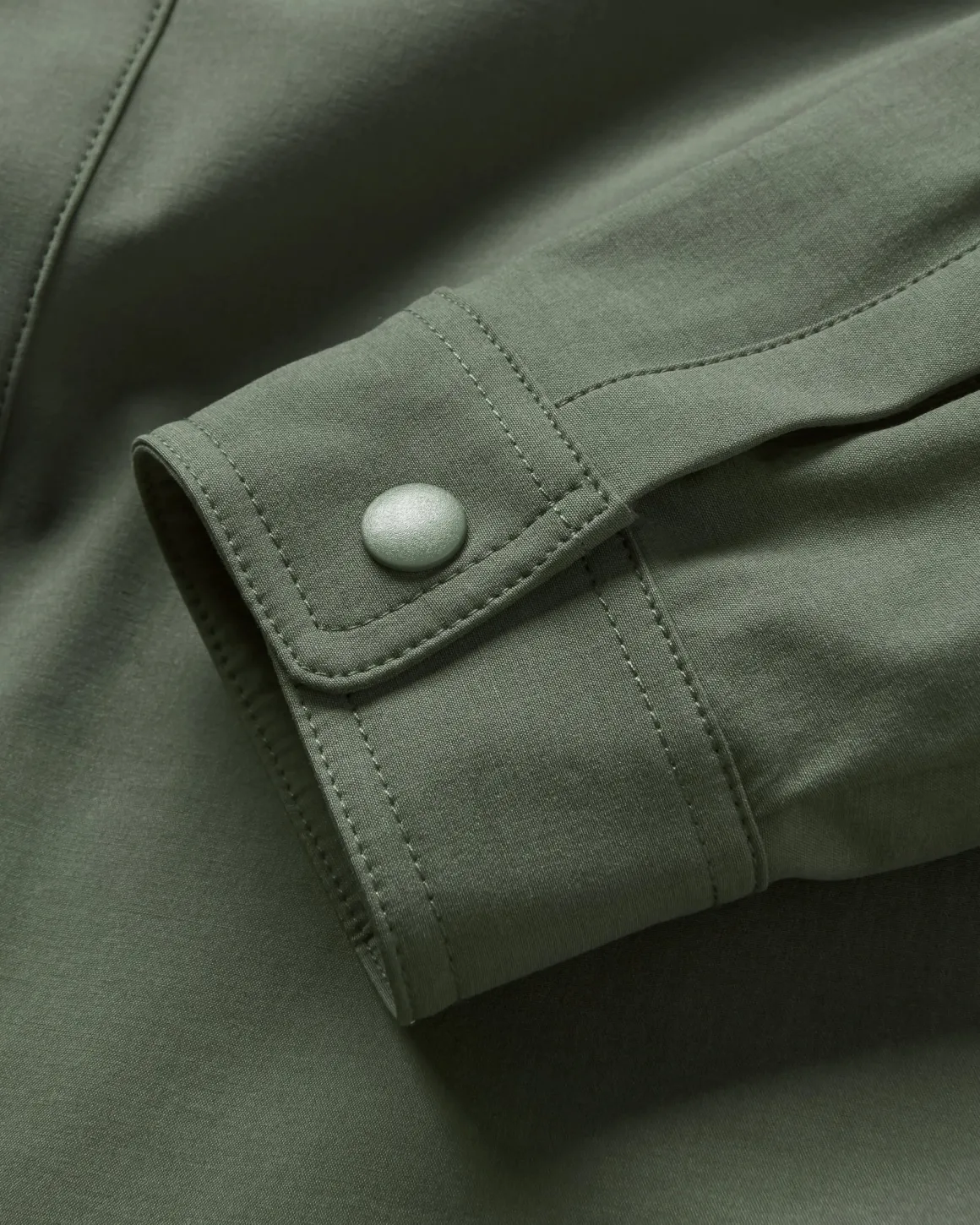 Traveler Long Sleeve Shirt - Khaki Green