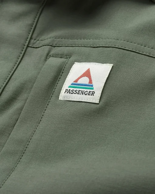 Traveler Long Sleeve Shirt - Khaki Green