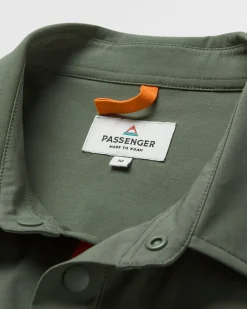 Traveler Long Sleeve Shirt - Khaki Green