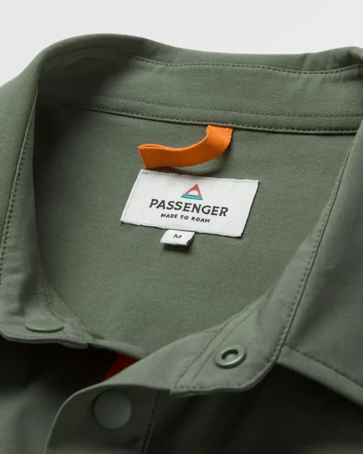 Traveler Long Sleeve Shirt - Khaki Green