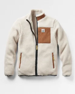 Trekker Recycled Deep-Pile Sherpa Fleece - Warm Ivory