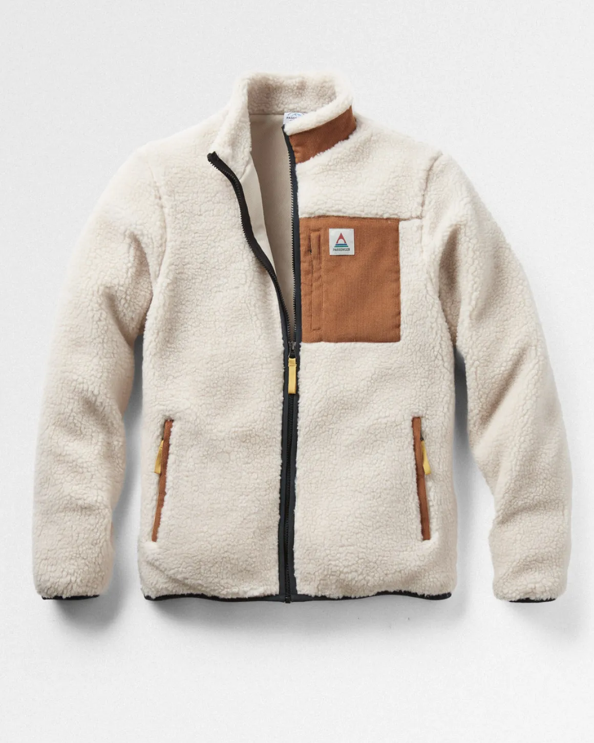 Trekker Recycled Deep-Pile Sherpa Fleece - Warm Ivory