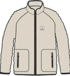 Tripper 2.0 Full Zip Recycled Sherpa Fleece - Oatmeal