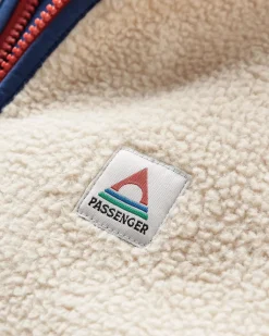 Tripper 2.0 Full Zip Recycled Sherpa Fleece - Oatmeal