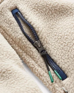 Tripper 2.0 Full Zip Recycled Sherpa Fleece - Oatmeal