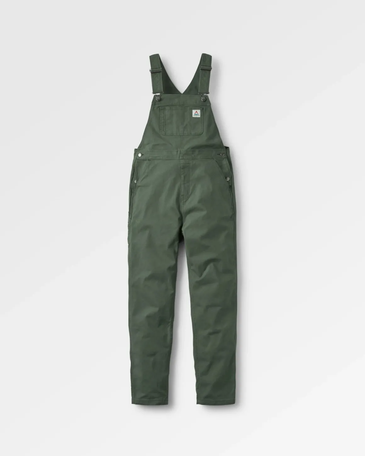Vantage Organic Cotton Overalls - Khaki Green