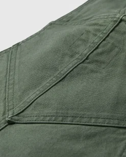 Vantage Organic Cotton Overalls - Khaki Green