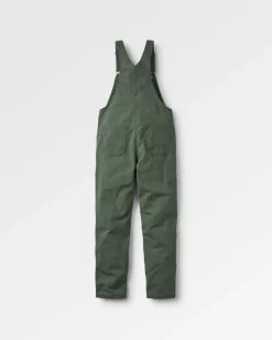 Vantage Organic Cotton Overalls - Khaki Green
