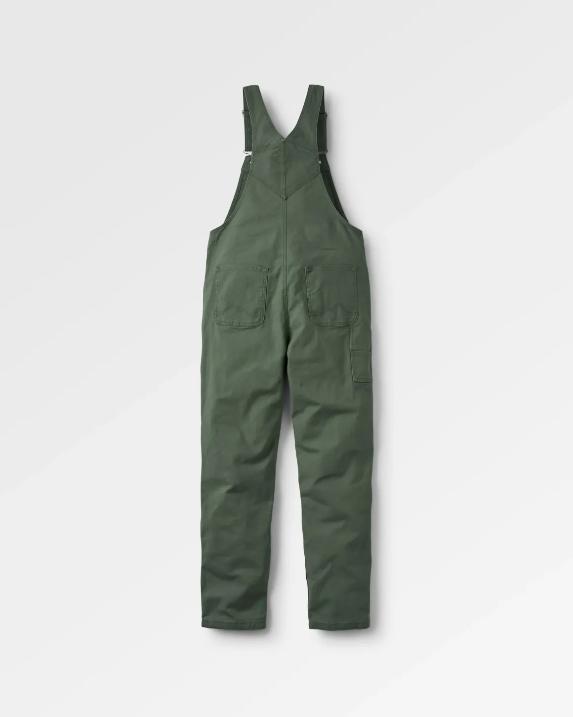 Vantage Organic Cotton Overalls - Khaki Green