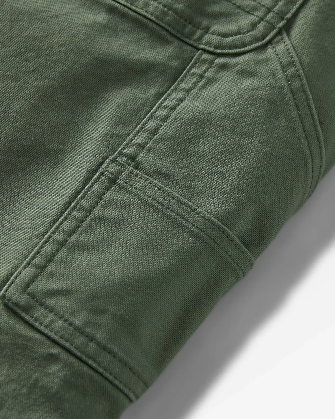 Vantage Organic Cotton Overalls - Khaki Green