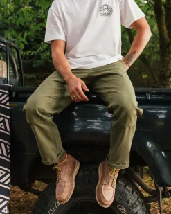 Vantage Organic Cotton Pant - Khaki Green