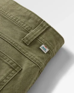 Vantage Organic Cotton Pant - Khaki Green