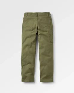 Vantage Organic Cotton Pant - Khaki Green