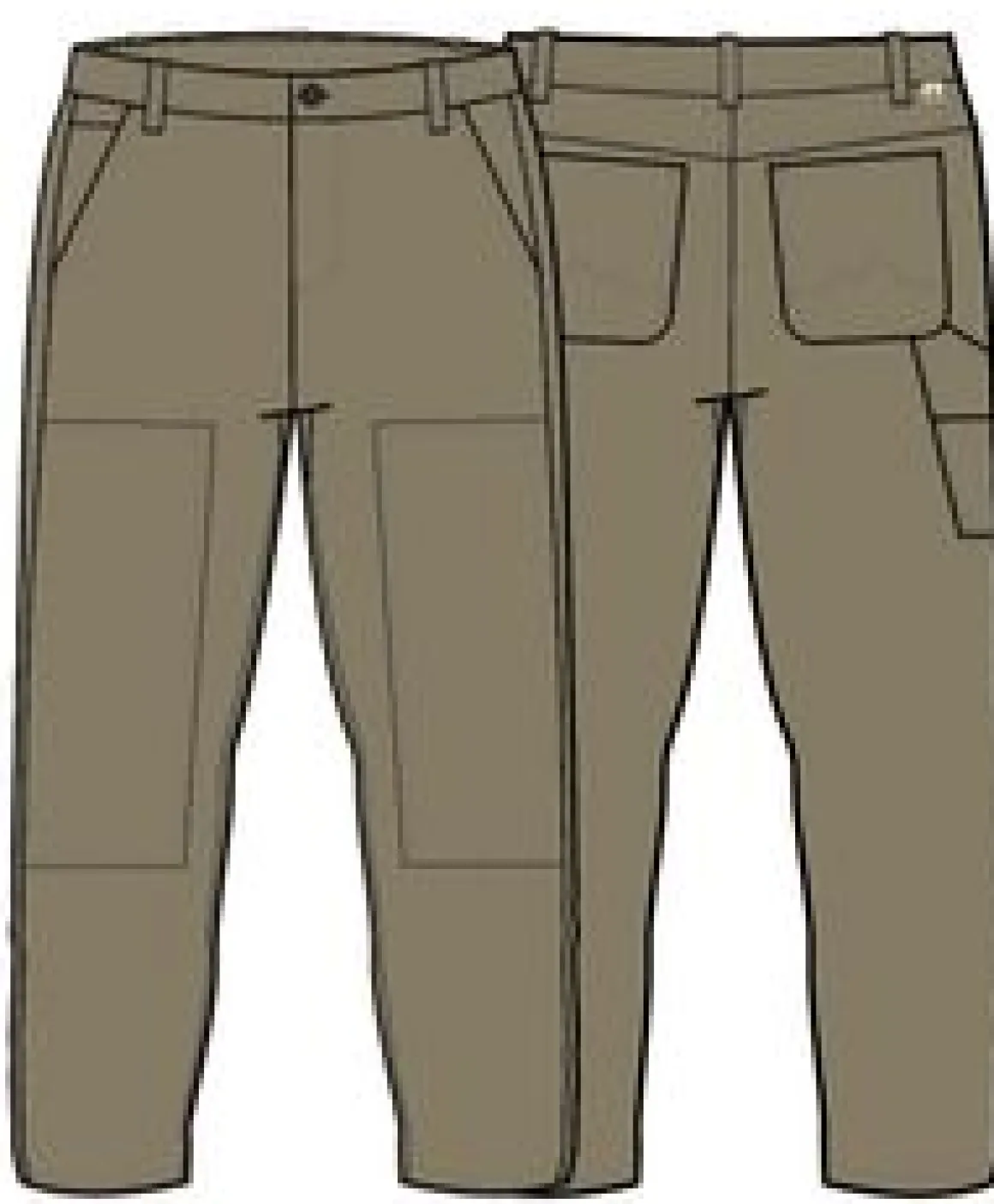 Vantage Organic Cotton Pant - Biscuit