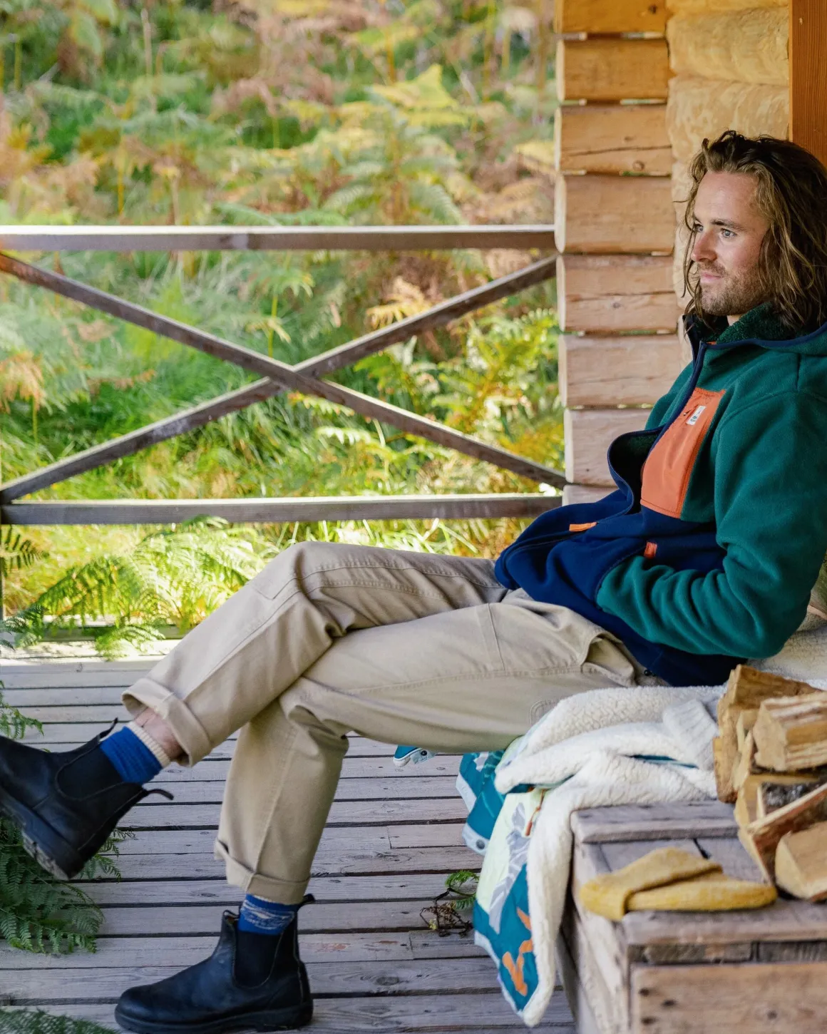 Vantage Organic Cotton Pant - Biscuit