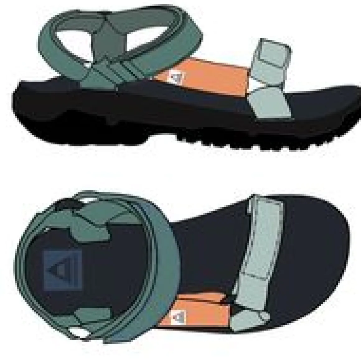 Venice Roam Sandal - Deep Sea Multi