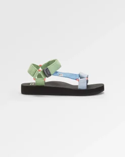 Venice Sandal - Green Fig