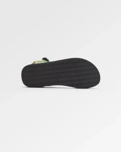 Venice Sandal - Green Fig