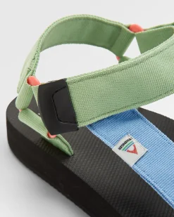 Venice Sandal - Green Fig