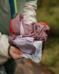 Viento Recycled Windshell Pullover - Lilac Mist/Grape