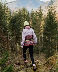 Viento Recycled Windshell Pullover - Lilac Mist/Grape