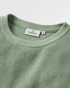 Vintage Organic Knitted Sweater - Pistachio