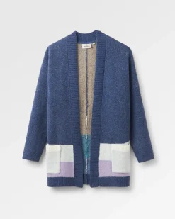 Vista Recycled Knitted Sweater - Dark Denim