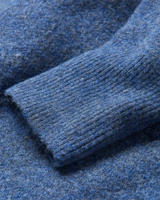 Vista Recycled Knitted Sweater - Dark Denim
